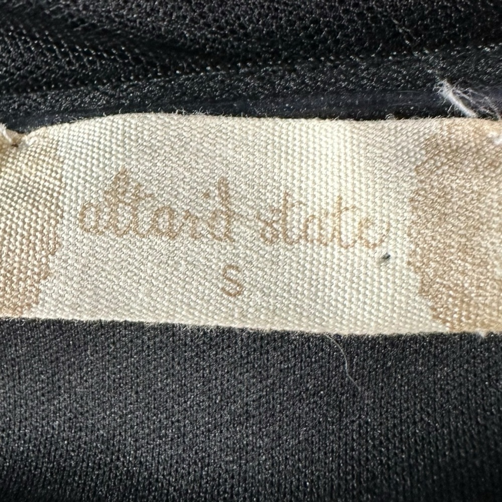 Altar'd State Daria Tulle Black Mini Dress Small Ballerina Fairy WhimsiGoth Punk - Picture 11 of 15